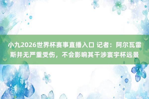 小九2026世界杯赛事直播入口 记者：阿尔瓦雷斯并无严重受伤，不会影响其干涉寰宇杯远景